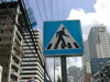 cross walk sign